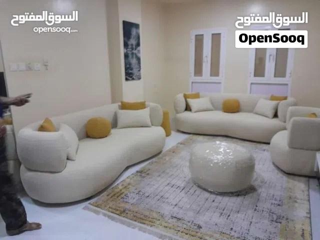 أطقم كنب تفصيل 3+3+1+1 جوده ممتازه جميع الالوان والخامات