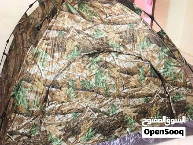 خيمة رحلات اوتوماتيك مقاس 2.5*2.5 متر ، ارتفاع 1.70 متر لون جيشي باب وشباك ناموسيه 45 دينار