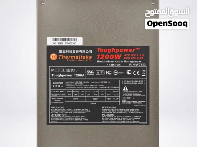 Thermaltake Toughpower 1200W Premium PSU (W0133) for High-End PC