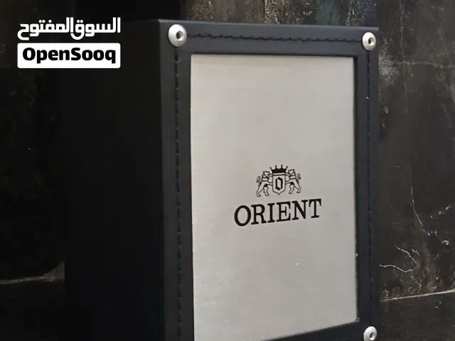 ساعة أورينت (Orient) يابانية أصلية كلاسيكية - موديل مميز متعدد الوظائف بحالة ممتازة