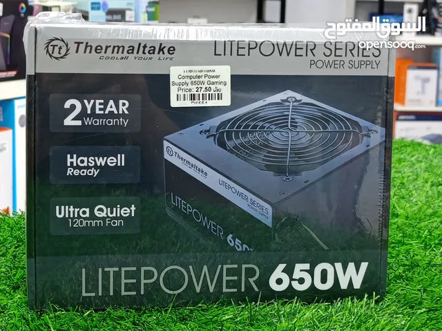 THERMALTAKE COMPUTER POWER SUPPLY 650W