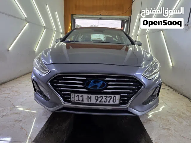 سوناتا موديل 19 وارد امريكي سياره جديده بمعنى الكلام مكفوله داخل وخارج كله جديد وبلاد كير مكينه كبس