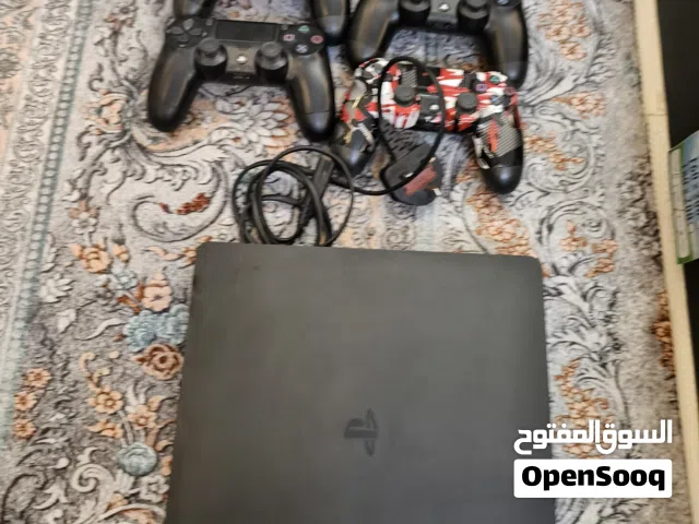 بلي ستيشن فور سلم ستعمل نضانفه 90/100 500GB  موديل 2023