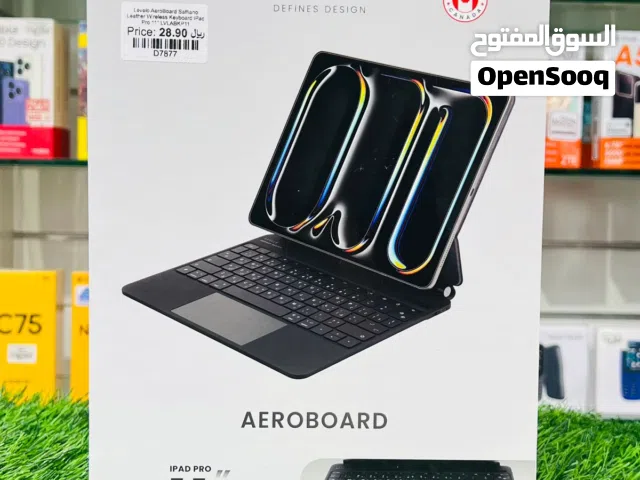 NEW LEVELO AEROBOARD SCISSOR SWITCH IPAD PRO 11 INCH (2024) WIRELESS KEYBOARD