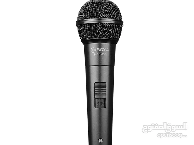 مايكرفون موديل BOYA BY-BM58 Cardioid Dynamic Vocal Microphone