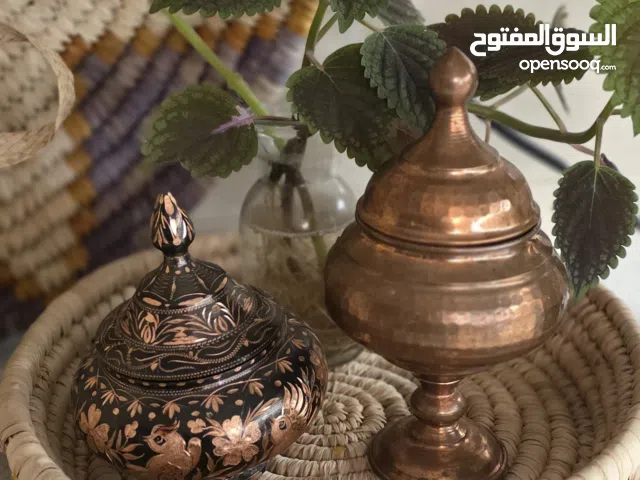 طقم أواني نحاسية – 2 حبة، مع غطاء، جودة أصلية