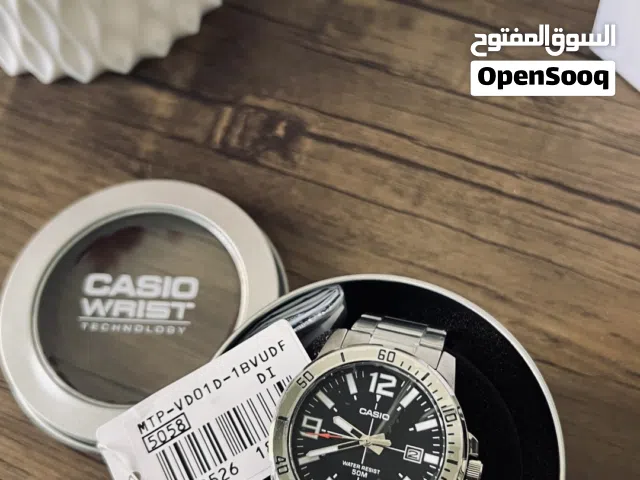 ساعة كاسيو الأصلية جديدة كليًا بورقتها للبيع