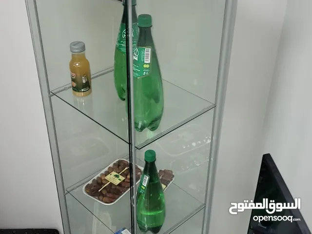 Glass storage decore wardrobe