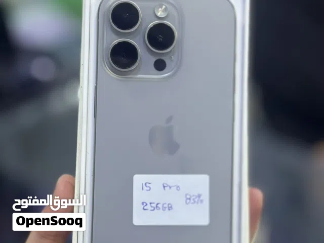iPhone 15 Pro 256GB  Battery 83% شرق اوسط مدخل خط
