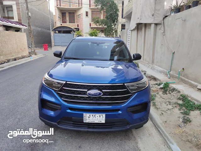 فورد اكسبلورر 2020 لون ازرق للبيع