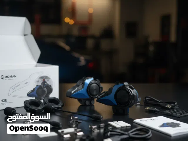 سماعه مال خوذه ماطور و باسكل MOMAN H2E