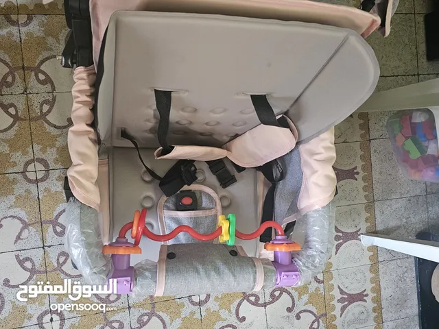 عرباي اطفال توام جديدة غير مستعملة تتحمل قوة مقعدين متتالين
