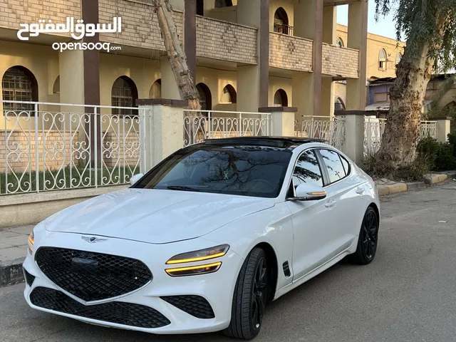 Genesis g70 2022 v6 3.3T    جينيسس جي 70 حره بدون رقم