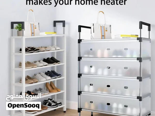 رف الأحذية الأنيق    المقاس المثالي:  المميزات: جميع انوع الجزامت تصميم عصري أنيق مع غطاء بلاستيك