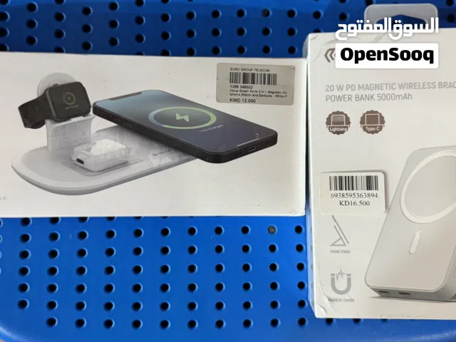 Wireless Charger 3 in 1 and  Wireless Power Bank For Sale