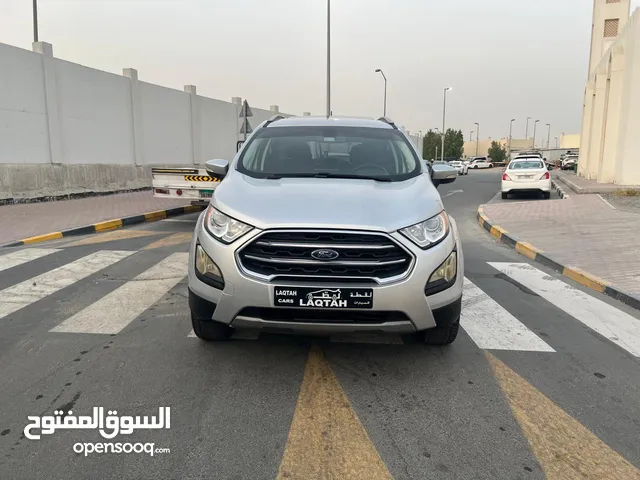 فورد ايكو سبورت TITANIUMموديل2021أمريكى فتحةبصمةكرسى كهرباءجلد جناح بحالة ممتازة