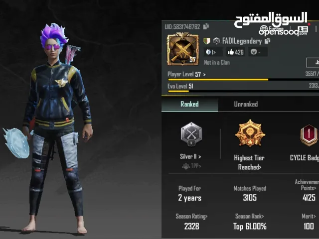 Pubg Accounts and Characters for Sale in Constantine