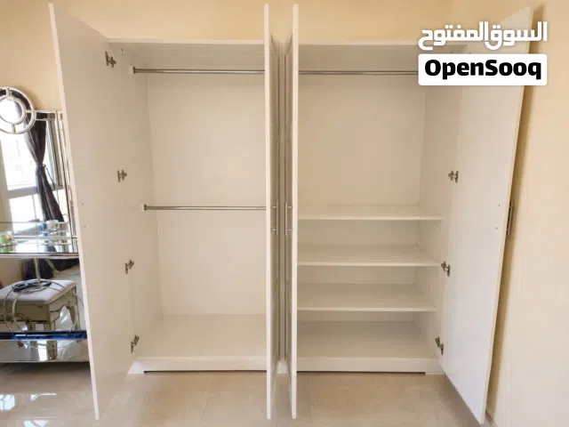 Custom White 4-Door Wardrobe – 2m Wide