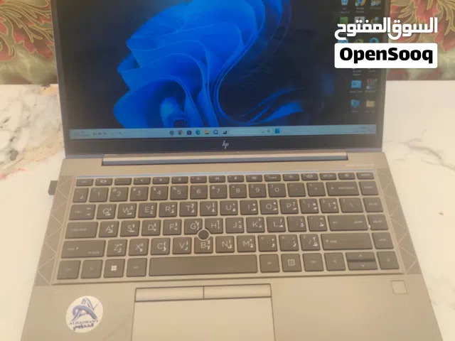 HP ZBook Firefly 14 G7 - USED  المواصفات  A  +  جيل عشر Intel Core i5-103100 المعالج .  8GB DDR4 الر