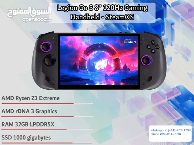 جهاز الألعاب المحمول Legion Go S بنظام ستيم