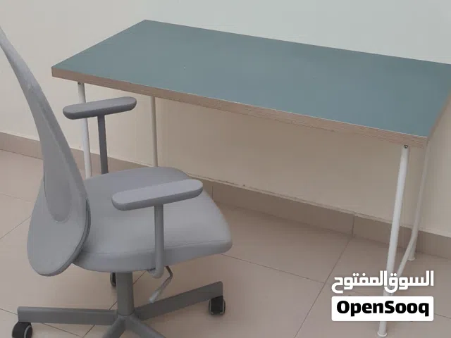 IKEA  Desk & Chair  – Excellent Condition Price : 47 BHD (Slightly negotiable) Location: Riffa AlHaj