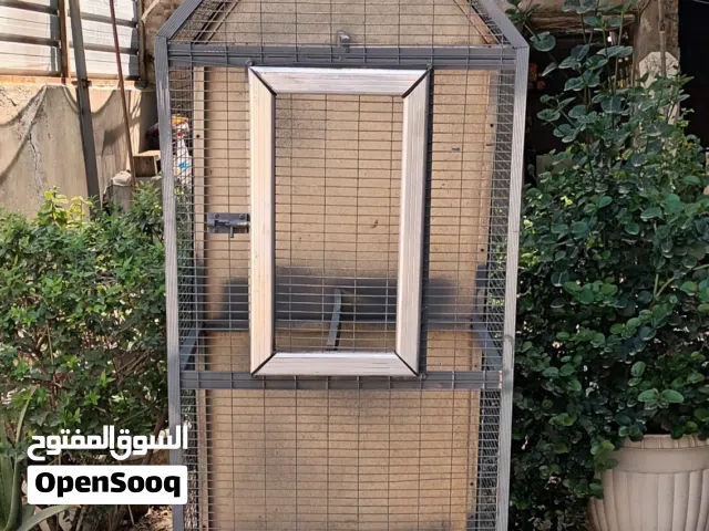 (اقرأ الوصف) قفص حديد   ابعاده التقريبية 180x72x50في حي العامل لا يوجد توصيل