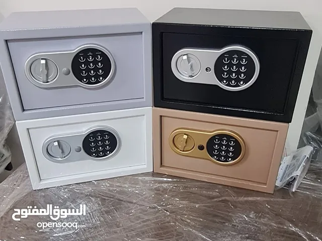 خزنات منزلية و مكتبيه جودة عالية نظام فتح خزنة رقم سري و مفتاح و رقم سري احدث نظام و بأقل الاسعار