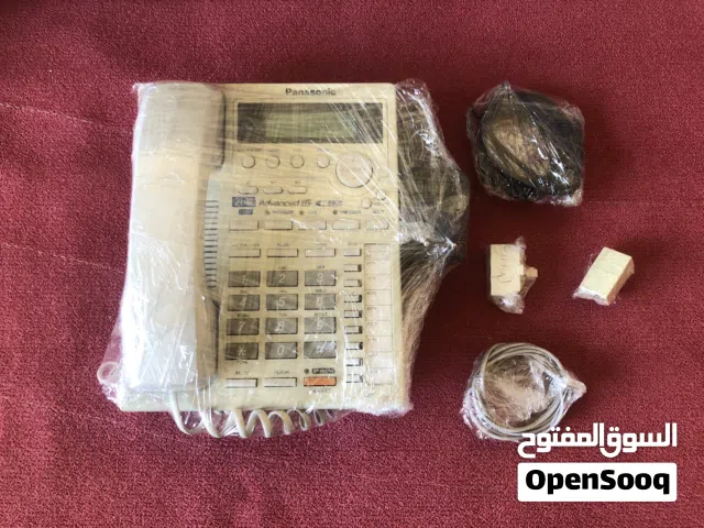 تلفون باناسونيك مستعملة  بحالة جيدة جدا