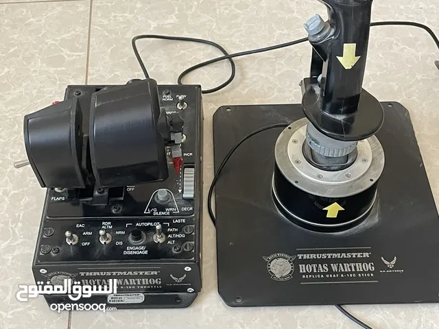 HOTAS warthog flight simulator stick with throttle