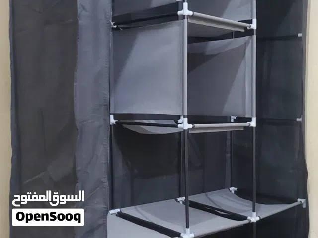 خزانة ملابس(دولاب) قماش و بلاستيك أنيق يكفي 150 قطعة