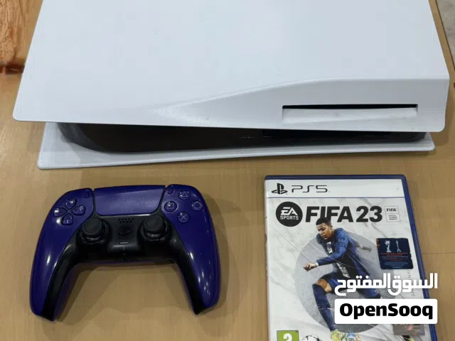 بلايستيشن 5 PS5 نسخة الأقراص CFI-1116A + يد أصلية + FIFA 23