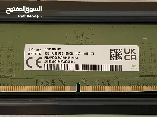 8 GB 5600 DDR5 PC RAM (Brand New)