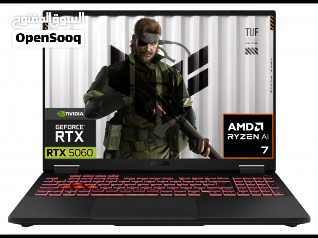 NEW 2025 Laptop ASUS TUF Gaming A16 AMD RyzenTM 7 260 Up to 5.1 GHz