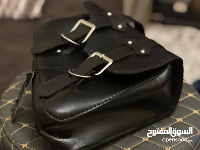 شنطة جلد اصلي دراجة نارية