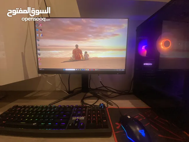 PC WITH MONITOR KEYBOARD AND MOUSE