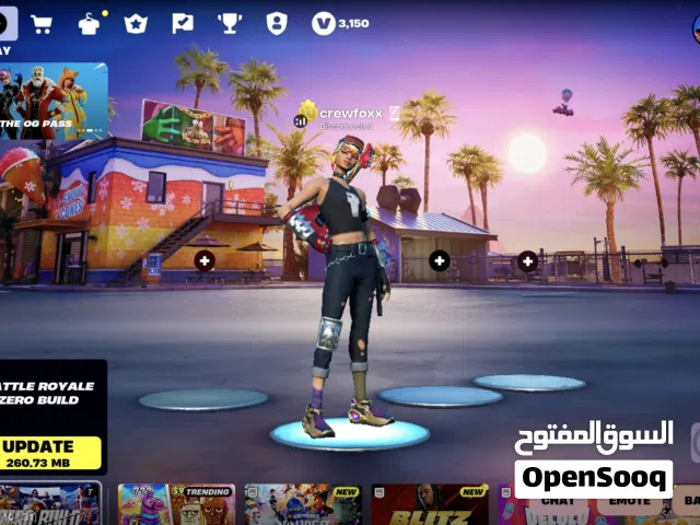 حساب فورت نايت Fortnite acc