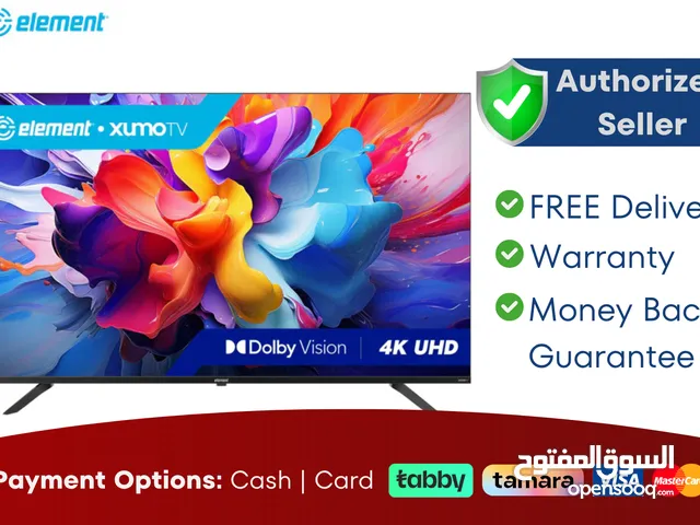 Element 55" Smart TV - 4K - 120Hz - Warranty And Free Delivery