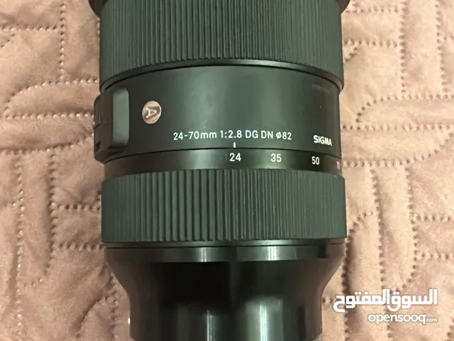 عدسة Sigma 24-70mm f/2.8 DG DN Art لسوني – حالة ممتازة