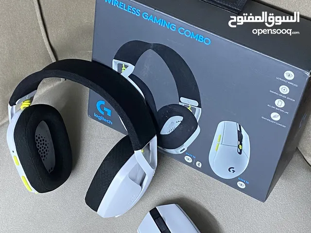 كومبو سماعة و ماوس لا سلكي من Logitech