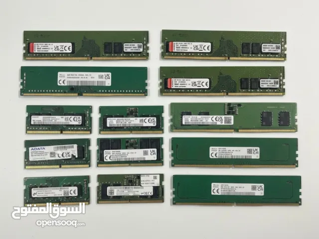 DDR3 DDR4 DDR5 RAM FOR LAPTOP AND PC
