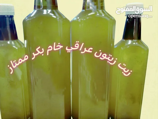 زيت زيتون عراقي موصل خام بكر ممتاز عصره أولى على البارد من مزارع بعشيقه والفاضليه في الموصل خالي من