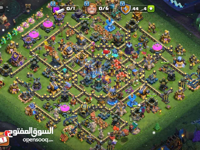 حساب كلاش تاون 16 عرطه