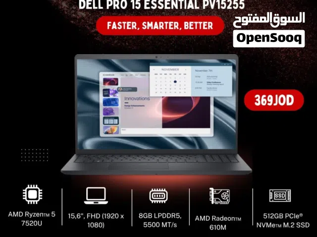 Windows Dell for sale  in Amman