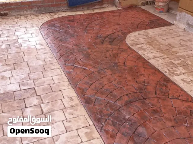 صخور صناعيه وشلالات وخرسانه مطبوعه