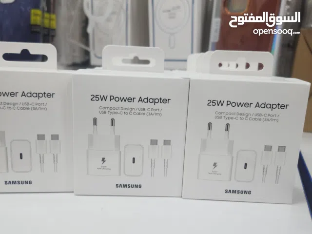 شاحن اصلي سامسونج 25 وات شاحن سريع بسعر مميز