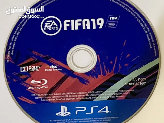 شريط FIFA19 لبلايستسشن 4 في الزهراء