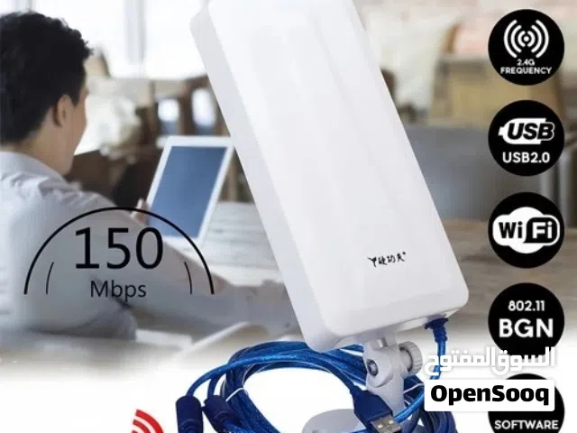 USB Wifi Antenna receiver with 5m Cable