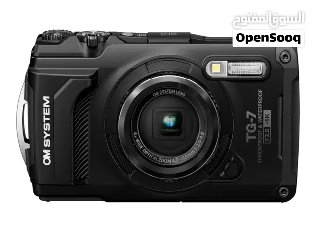 OM SYSTEM Tough TG-7 Black Digital Camera,