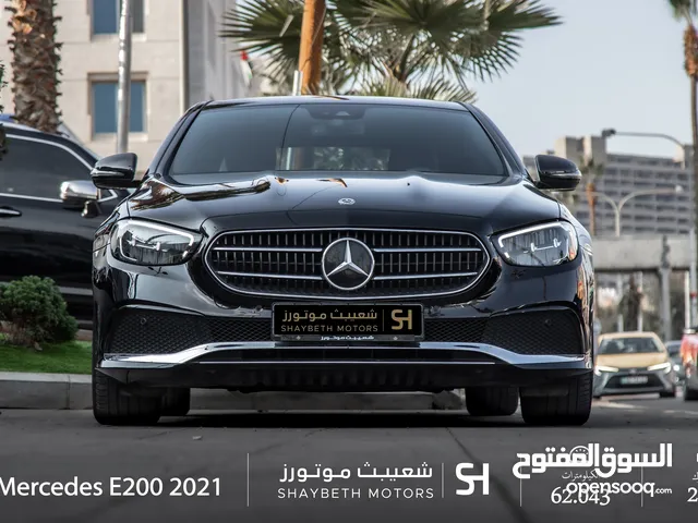 Mercedes E200 2021 Mild hybrid   يمكن التمويل