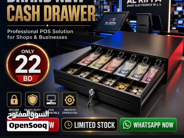 Brand New Heavy Duty Cash Drawer Strong Body With Lock (Price 22/-BD Only)
